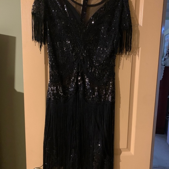 Halloween Flapper Dress with Accessories - Picture 6 of 12